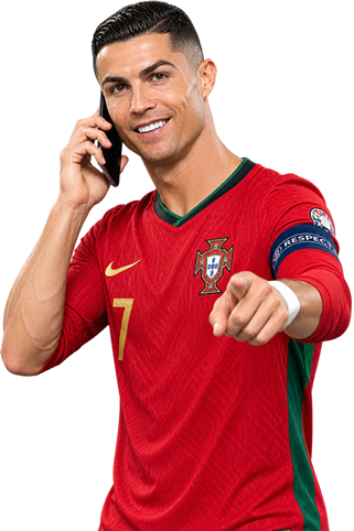 Cristiano Ronaldo Llamando